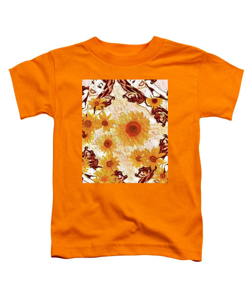 Pin Up Flower Girl  - Toddler T-Shirt