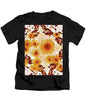 Pin Up Flower Girl  - Kids T-Shirt