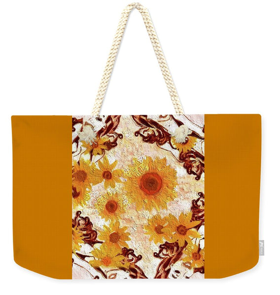 Pin Up Flower Girl  - Weekender Tote Bag