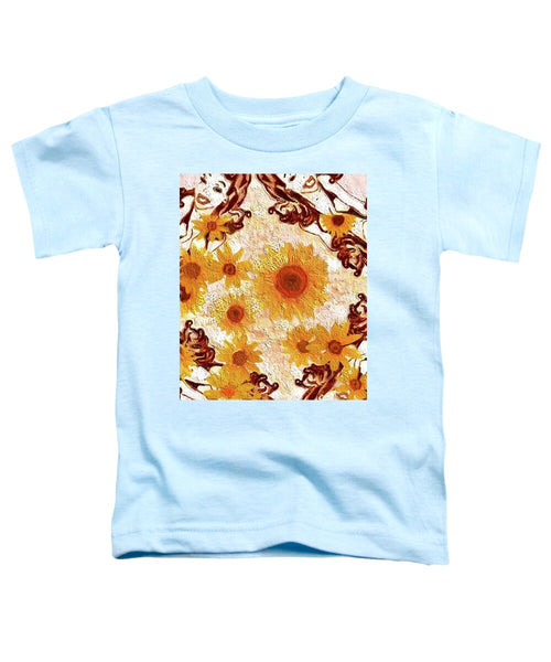 Pin Up Flower Girl  - Toddler T-Shirt