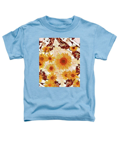 Pin Up Flower Girl  - Toddler T-Shirt
