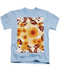 Pin Up Flower Girl  - Kids T-Shirt