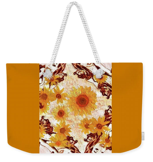 Pin Up Flower Girl  - Weekender Tote Bag