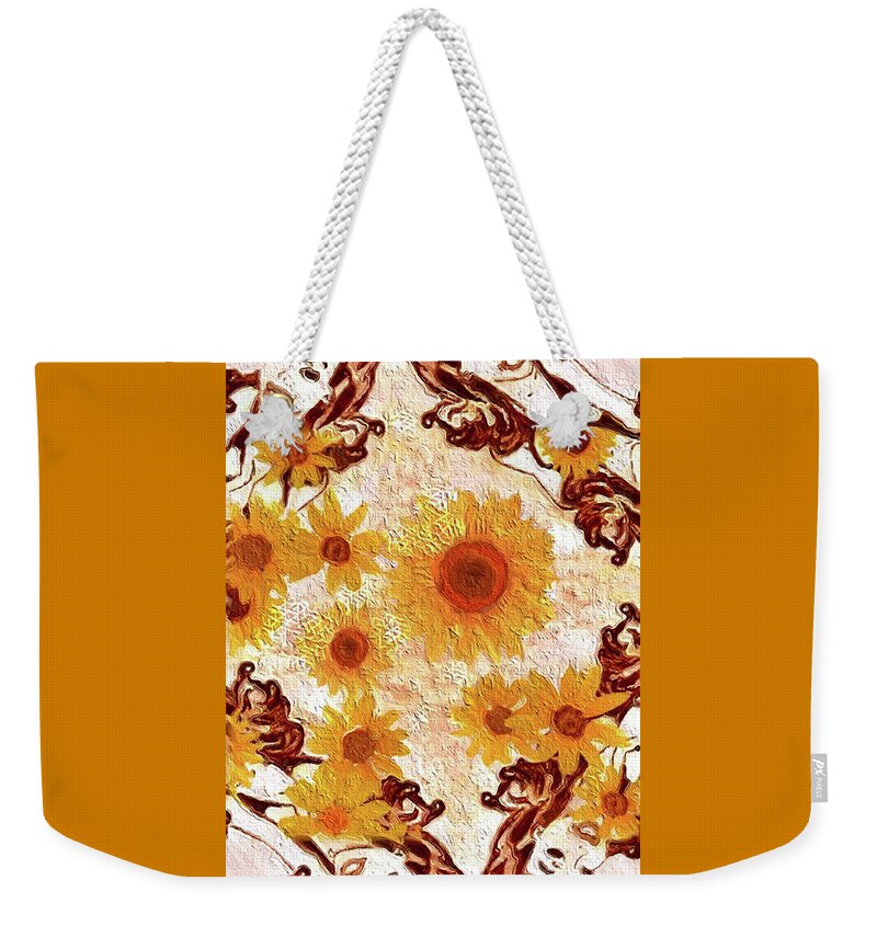 Pin Up Flower Girl  - Weekender Tote Bag