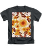 Pin Up Flower Girl  - Kids T-Shirt
