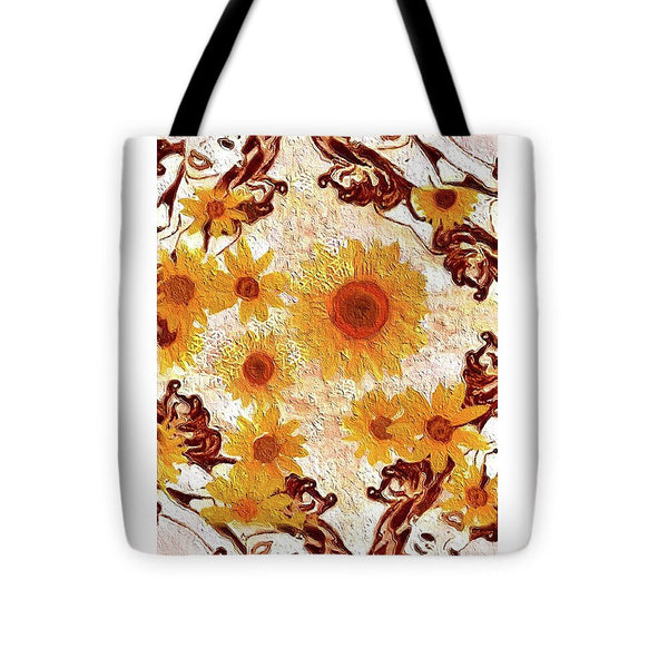 Pin Up Flower Girl  - Tote Bag