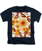 Pin Up Flower Girl  - Kids T-Shirt