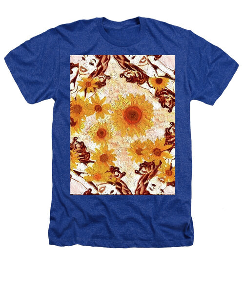 Pin Up Flower Girl  - Heathers T-Shirt
