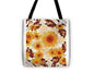 Pin Up Flower Girl  - Tote Bag