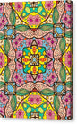 Pink Flower Doodle - Canvas Print