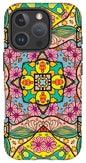 Pink Flower Doodle - Phone Case