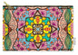 Pink Flower Doodle - Zip Pouch