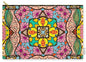 Pink Flower Doodle - Zip Pouch