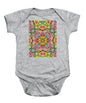 Pink Flower Doodle - Baby Onesie