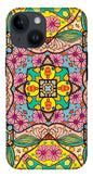 Pink Flower Doodle - Phone Case
