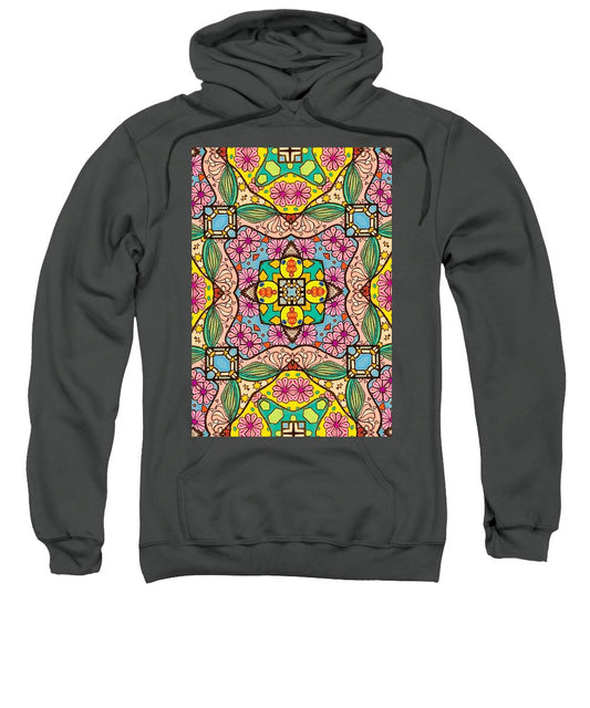 Pink Flower Doodle - Sweatshirt