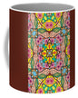 Pink Flower Doodle - Mug