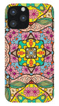 Pink Flower Doodle - Phone Case