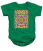 Pink Flower Doodle - Baby Onesie