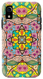 Pink Flower Doodle - Phone Case