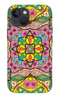 Pink Flower Doodle - Phone Case