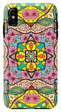 Pink Flower Doodle - Phone Case