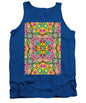 Pink Flower Doodle - Tank Top