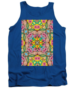 Pink Flower Doodle - Tank Top
