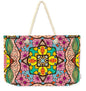 Pink Flower Doodle - Weekender Tote Bag