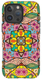 Pink Flower Doodle - Phone Case