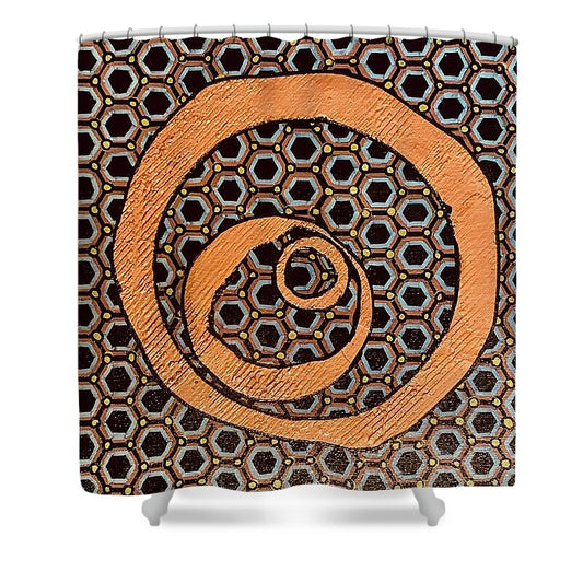 Pluto Retrograde - Shower Curtain