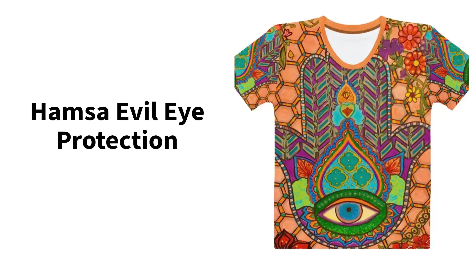 Hamsa Evil Eye Protection by@Outfy