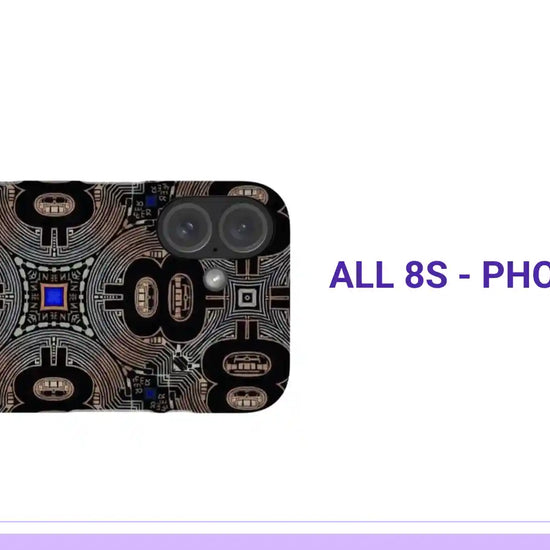All 8s - Phone Case by@Outfy