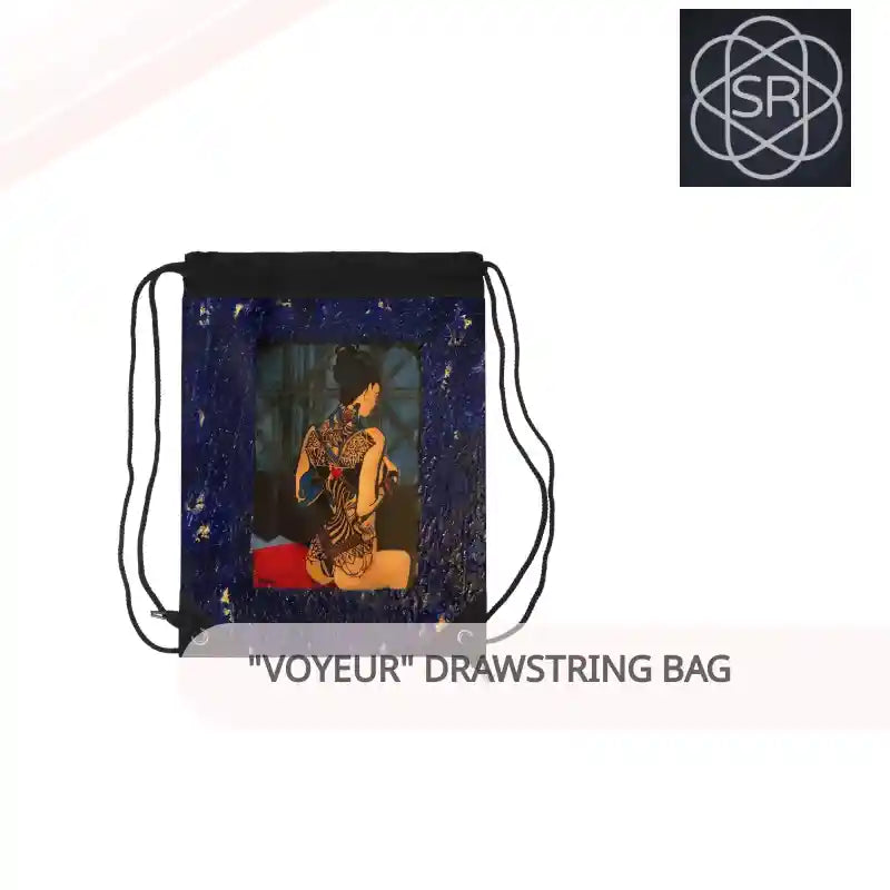 &quot;Voyeur&quot; Drawstring Bag by@Outfy