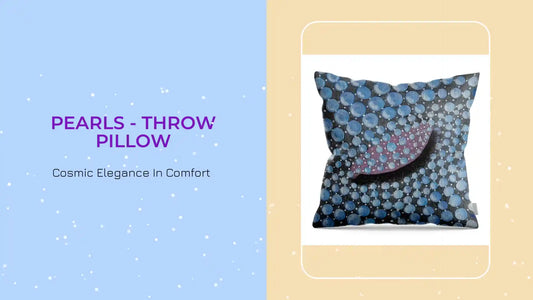 Pearls - Throw Pillow by@Outfy