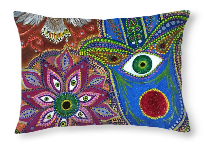 Protection - Throw Pillow
