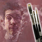 Nick Runge 3-Piece Trekell Brush Set for Oil