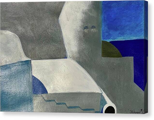 Santorini Vibes - Canvas Print