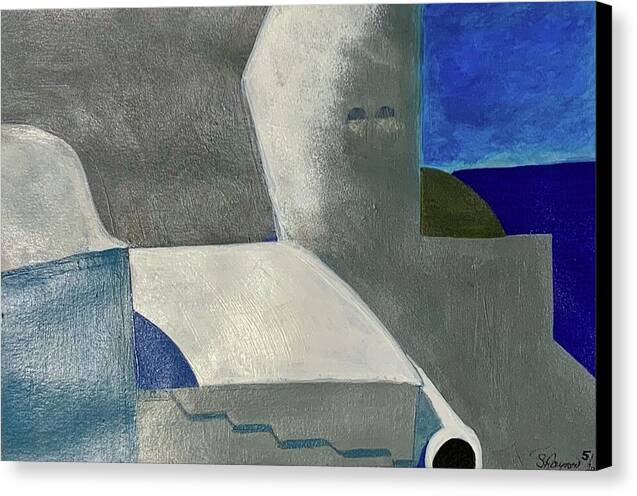 Santorini Vibes - Canvas Print