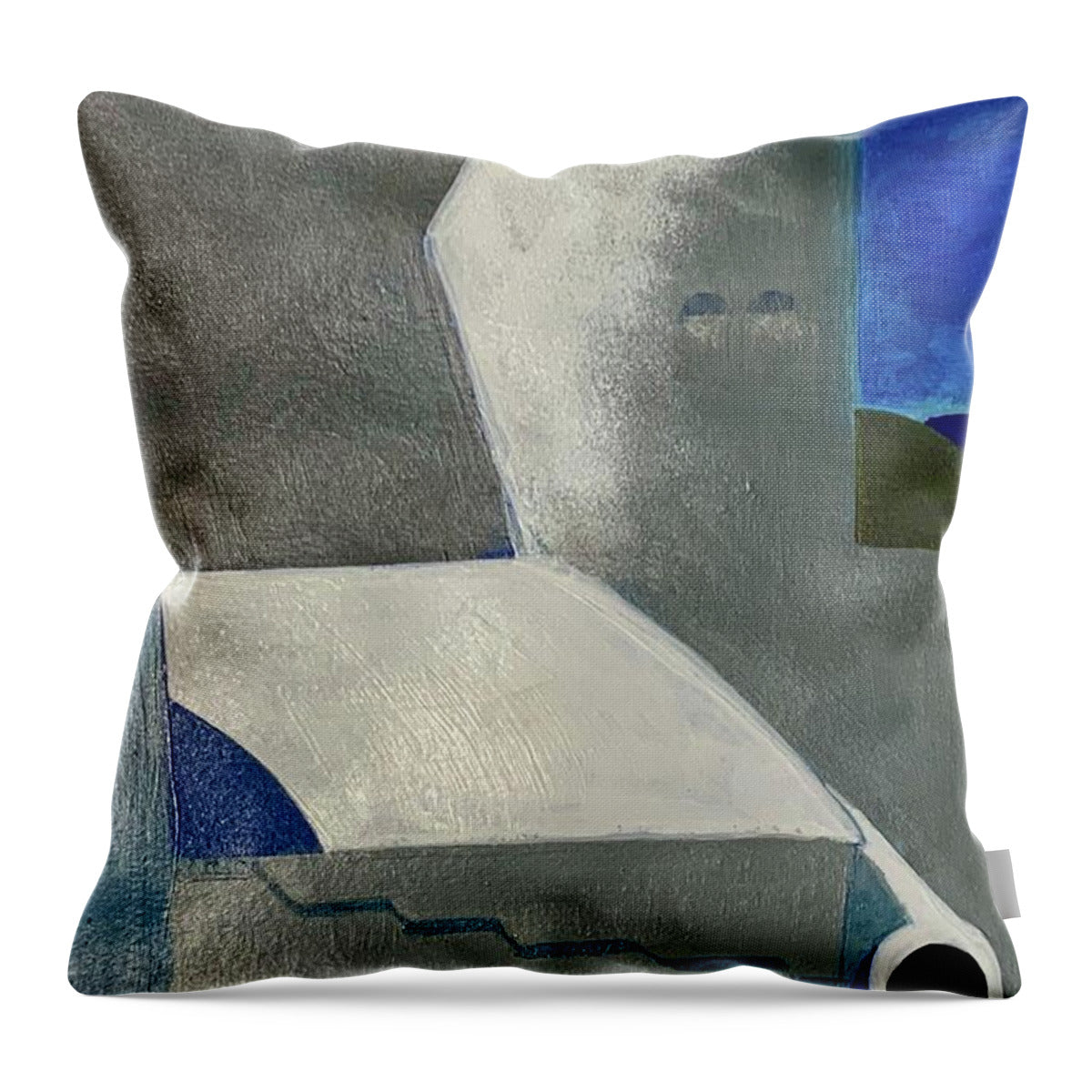 Santorini Vibes - Throw Pillow
