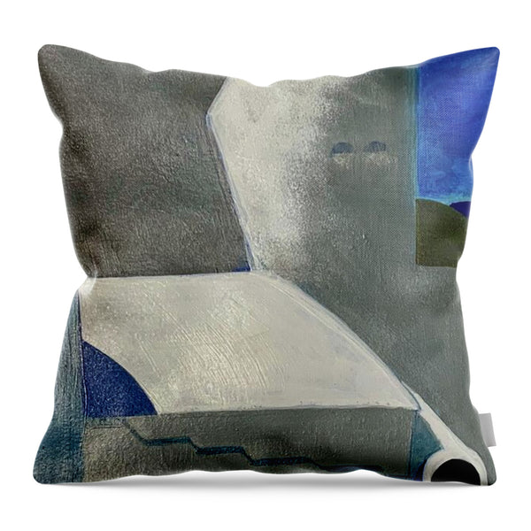 Santorini Vibes - Throw Pillow