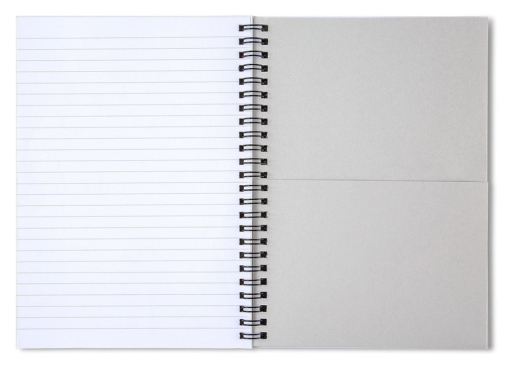 Top View of Future Cities - Spiral Notebook