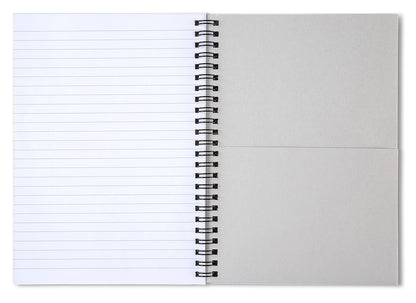 Sapphire - Spiral Notebook