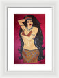 The Bellydancer - Framed Art Print