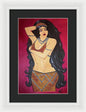 The Bellydancer - Framed Art Print
