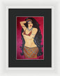 The Bellydancer - Framed Art Print