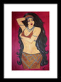 The Bellydancer - Framed Art Print