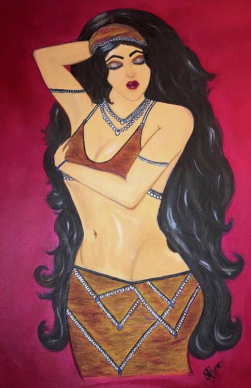 The Bellydancer - Unframed Art Print