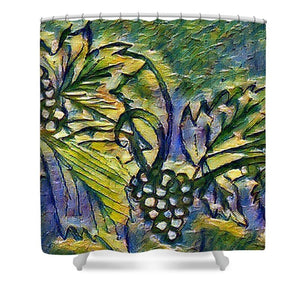 The Grape Vine - Shower Curtain