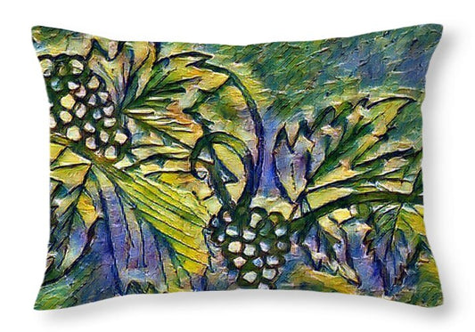 The Grape Vine - Throw Pillow